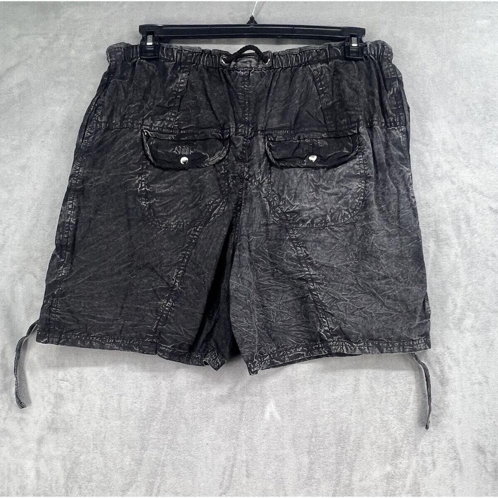 Free People Moon Bay Parachute Shorts Size Large Black - Picture 4 of 8